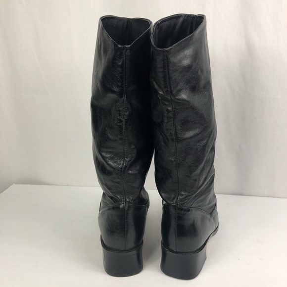 COPY - Leather Upper Sz 9M Ellen KF LTD Women’Boots Black - Picture 6 of 8